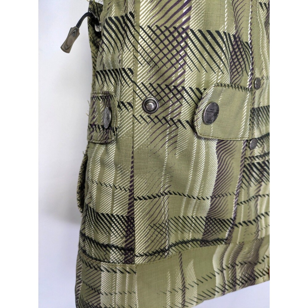 Oakley Green Plaid Ski & Snow Jacket - Picture 6 of 15